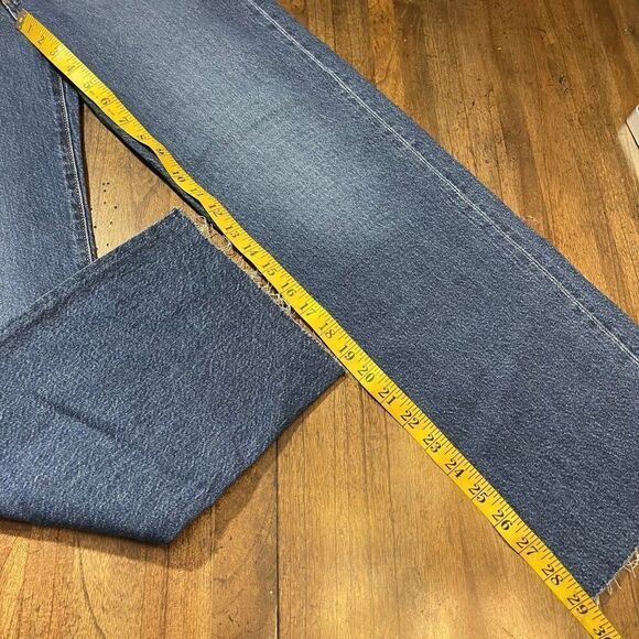 Levi’s Ribcage Straight Ankle Jeans Size 26 - Picture 9 of 11